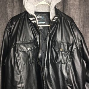 Leather jacket
